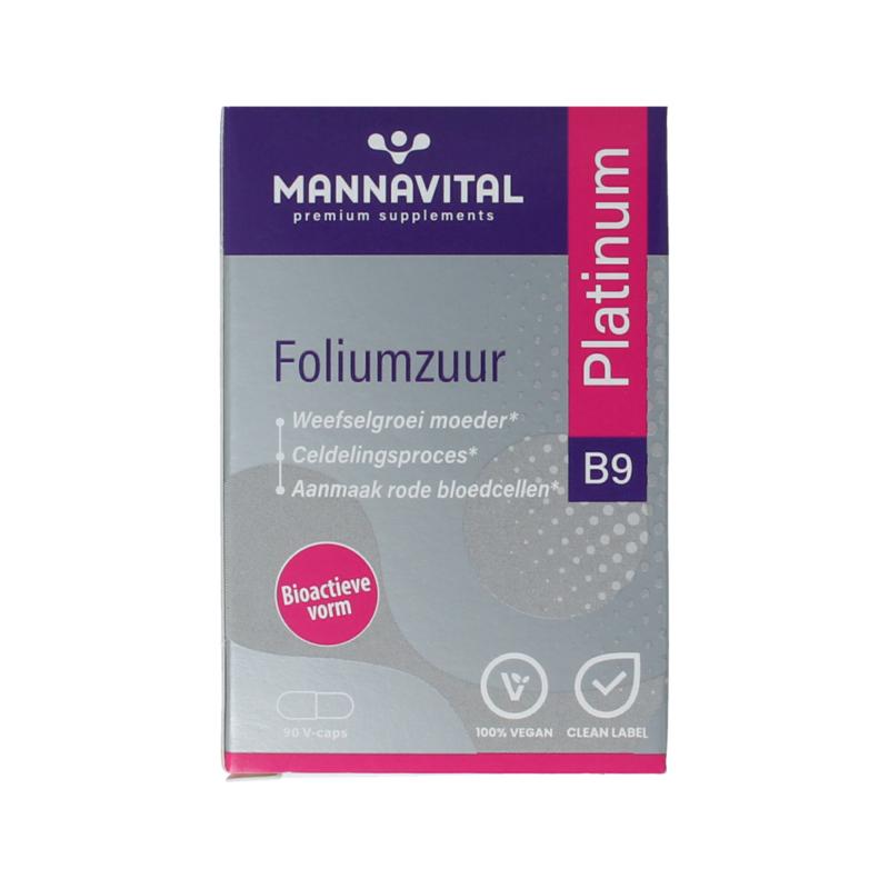Mannavital Foliumzuur Platinum