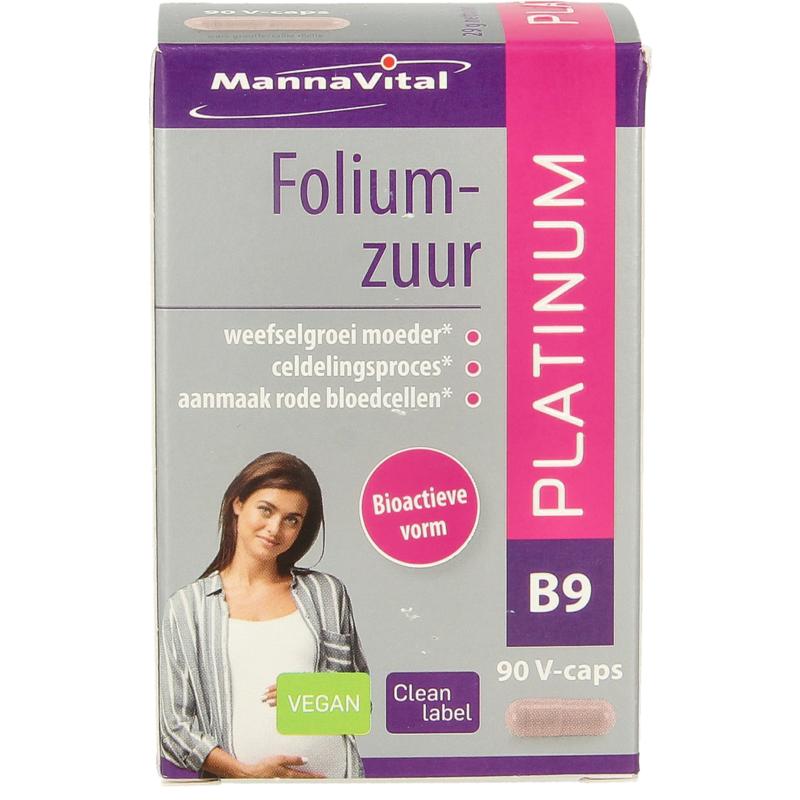 Mannavital Foliumzuur Platinum