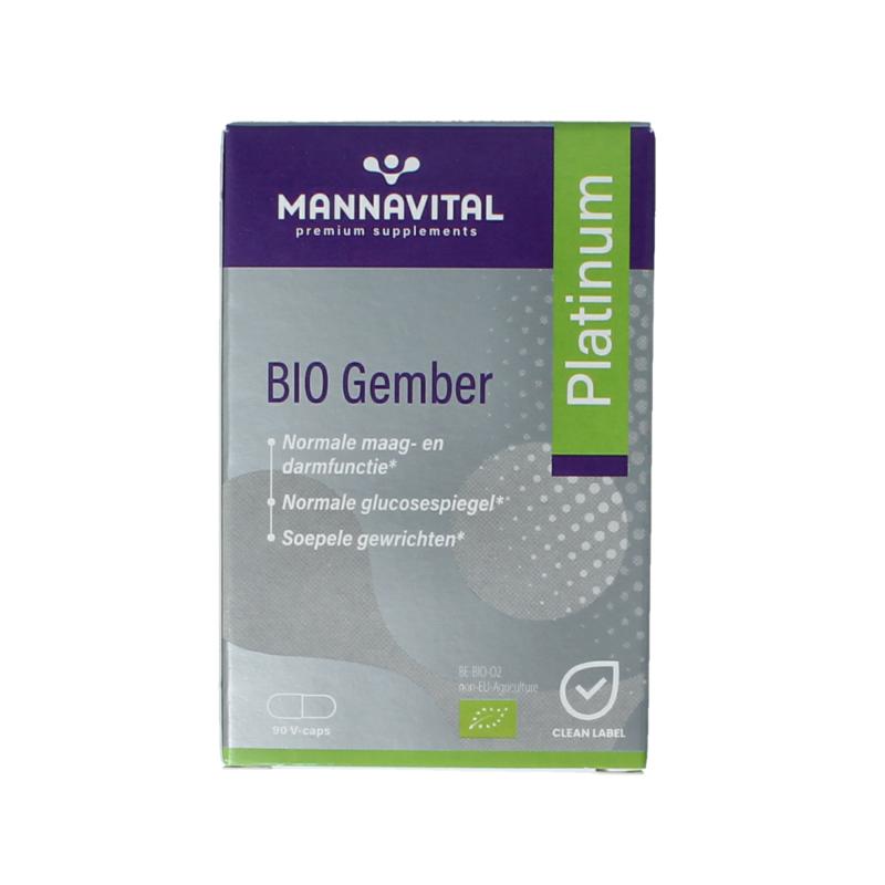 Mannavital Gember Platinum Bio