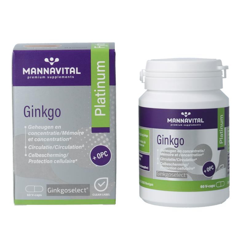 Mannavital Ginkgo Platinum