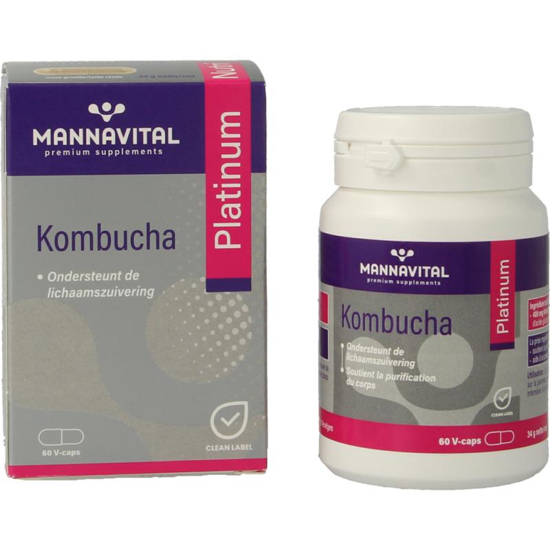 Mannavital Kombucha Platinum