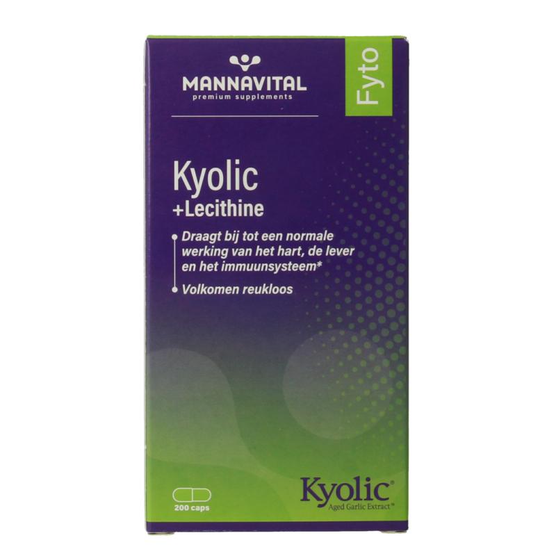 Mannavital Kyolic + Lecithine