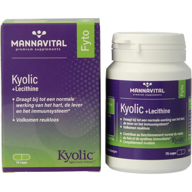 Mannavital Kyolic + Lecithine