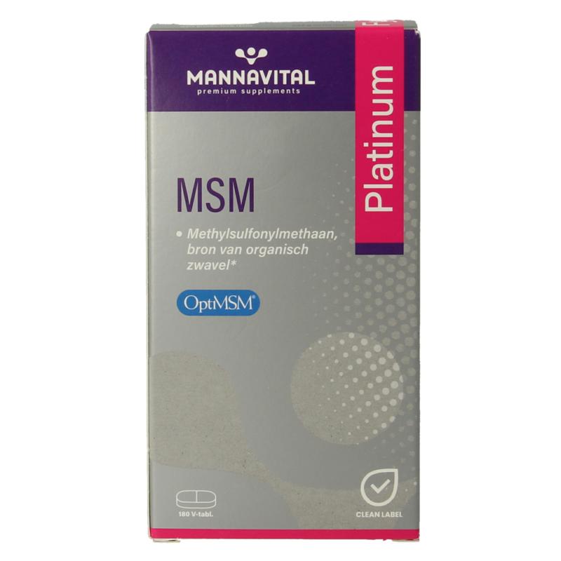 Mannavital Msm Platinum