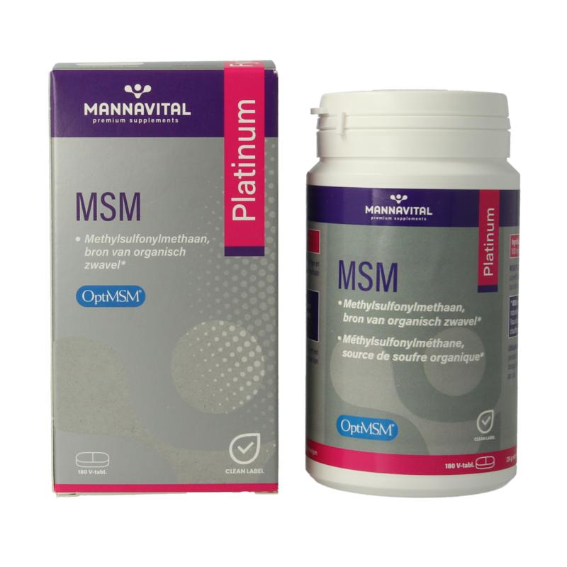 Mannavital Msm Platinum