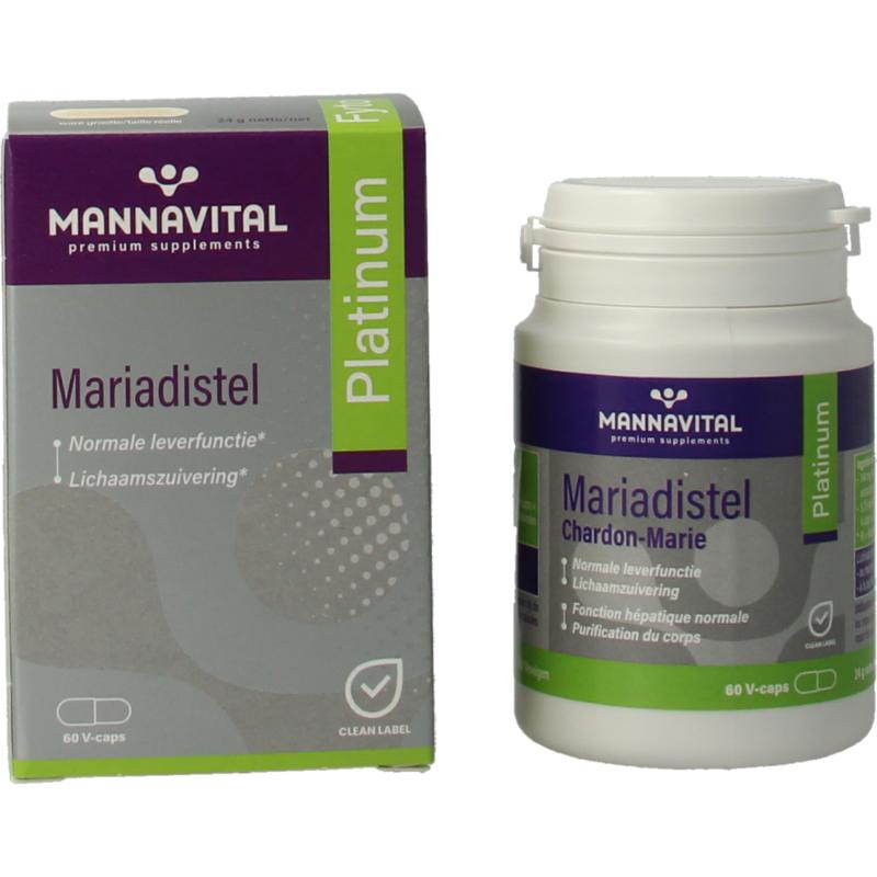 Mannavital Mariadistel Platinum