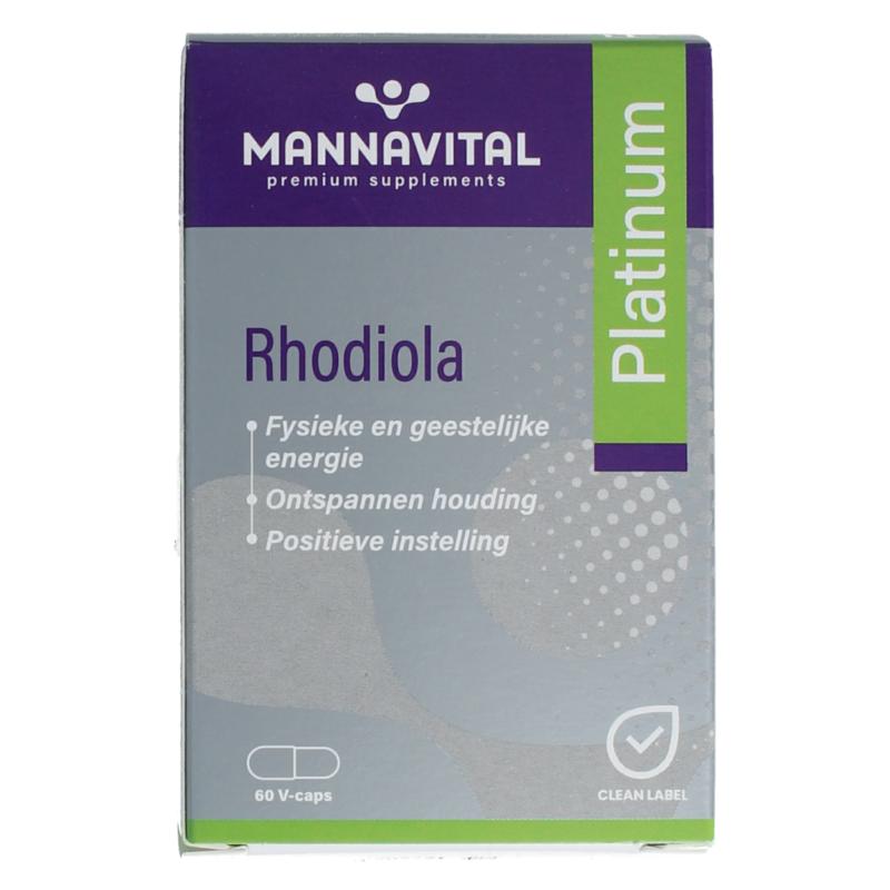 Mannavital Rhodiola Platinum