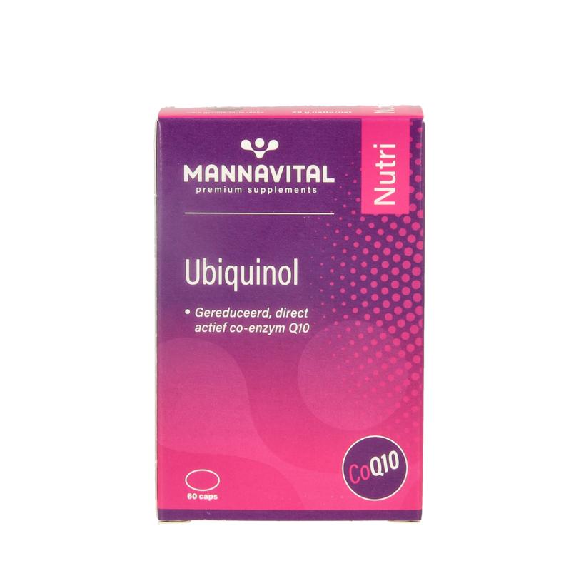 Mannavital Ubiquinol Co-Enzym Q10