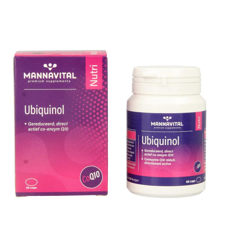 Mannavital Ubiquinol Co-Enzym Q10