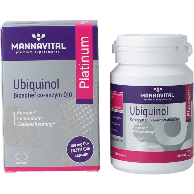 Mannavital Ubiquinol Platinum