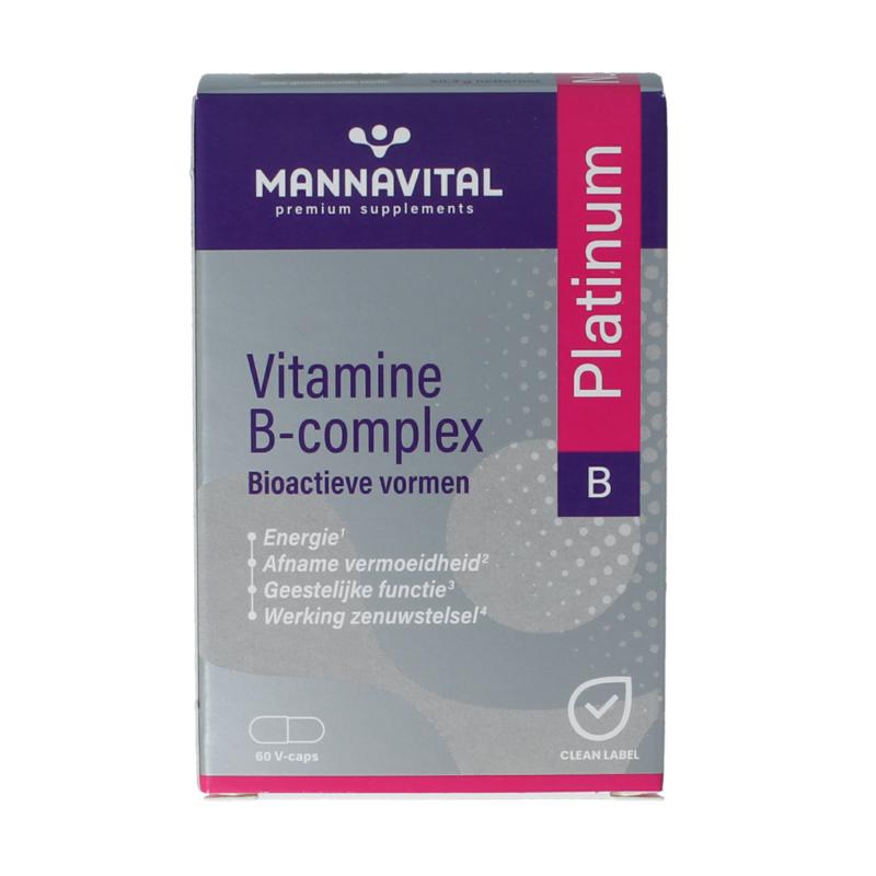Mannavital Vitamine B Complex Platinum