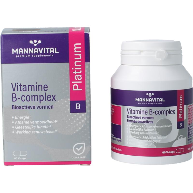 Mannavital Vitamine B Complex Platinum