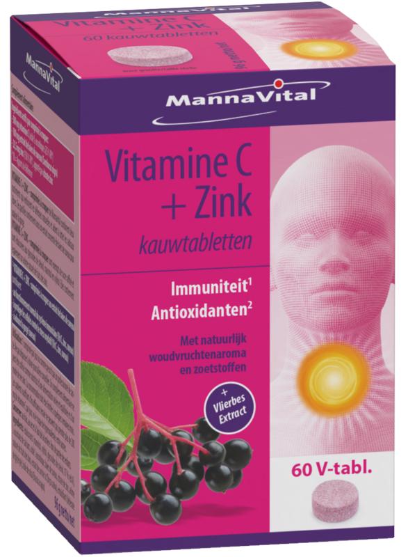 Mannavital Vitamine C Plus Zink