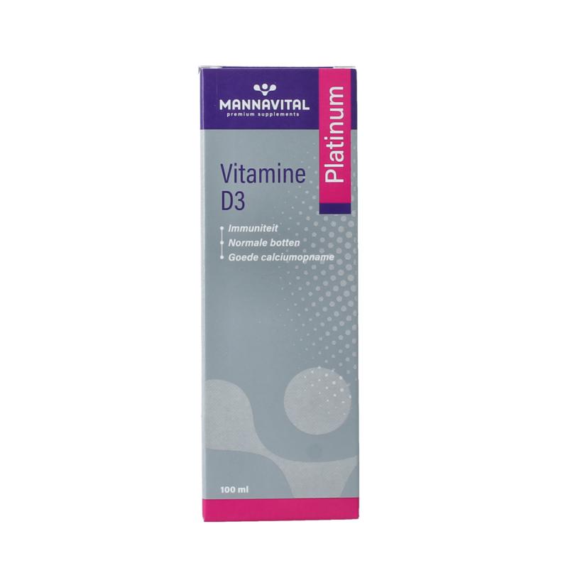 Mannavital Vitamine D3 Platinum