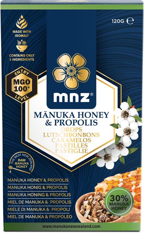 Manuka New Zealand Manuka Honing Mgo 100+ Pastilles Propolis