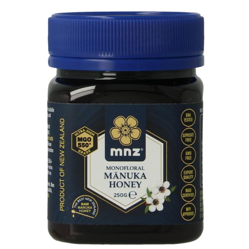 Manuka New Zealand Manuka Honing Mgo 550+