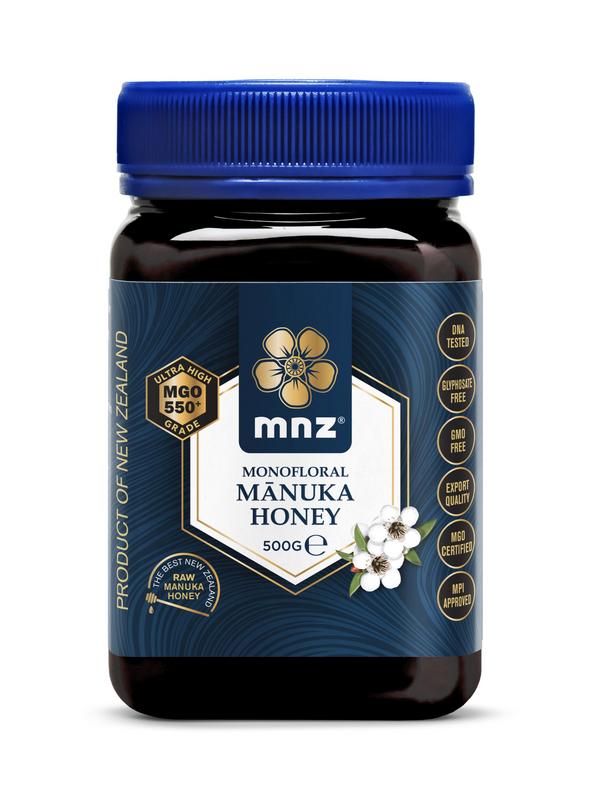 Manuka New Zealand Manuka Honing Mgo 550+