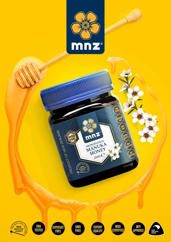 Manuka Nz Manuka Honing Showcard A4