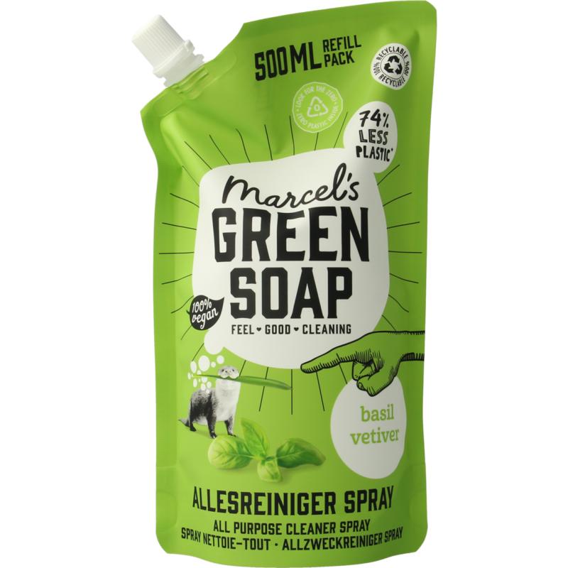 Marcel's Gr Soap Allesreiniger Spray Basilicum & Vertivert Gras Nav