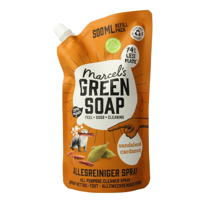 Marcel's Gr Soap Allesreiniger Spray Sandelhout & Kardemom Navullin