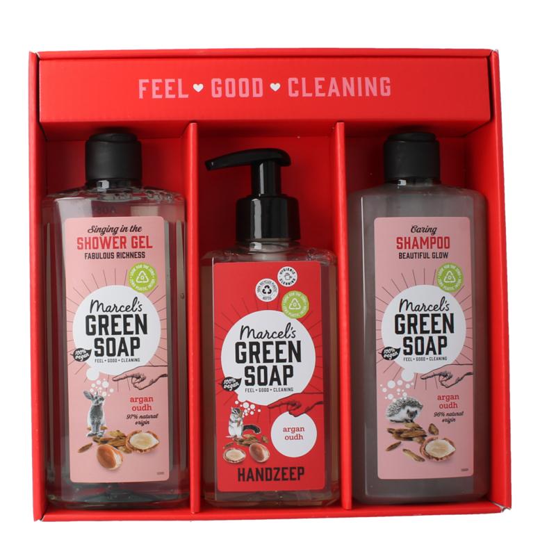 Marcel's Gr Soap Giftbox Argan & Oudh