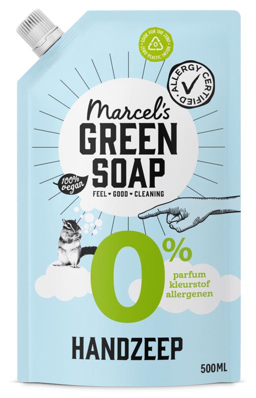 Marcel's Gr Soap Handzeep 0% Navulling