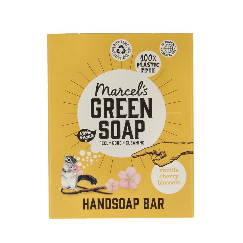 Marcel's Gr Soap Handzeep Bar Vanille & Kersenbloesem