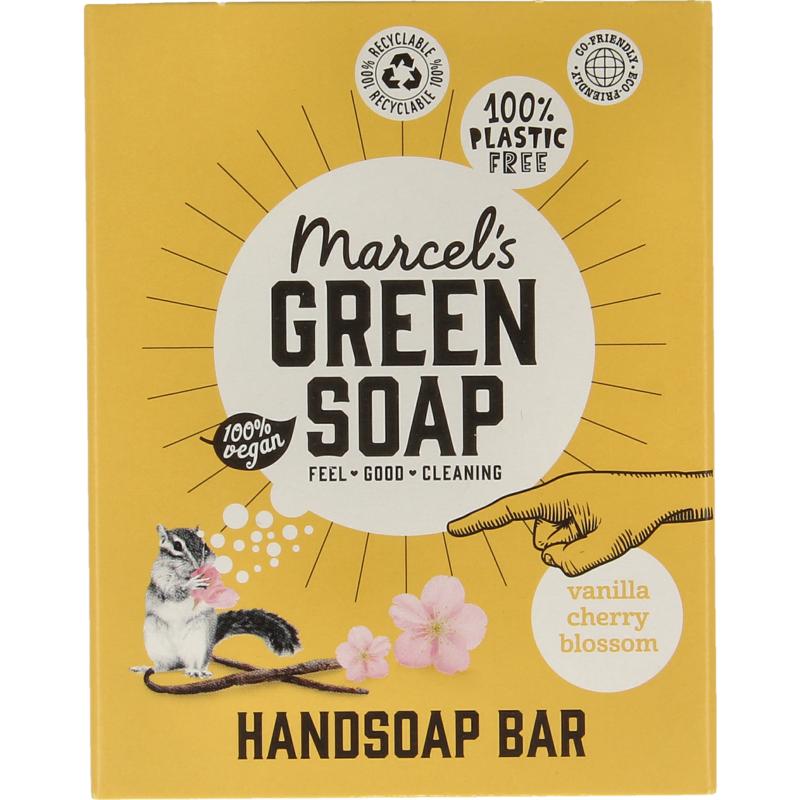 Marcel's Gr Soap Handzeep Bar Vanille & Kersenbloesem