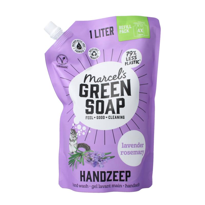 Marcel's Gr Soap Handzeep Lavendel & Rosemarijn Navulling