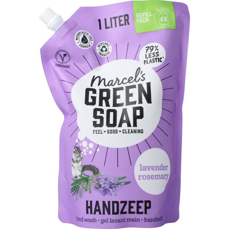 Marcel's Gr Soap Handzeep Lavendel & Rosemarijn Navulling