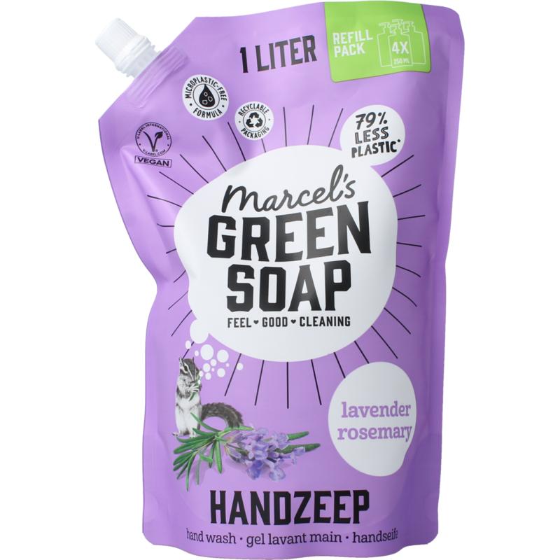 Marcel's Gr Soap Handzeep Lavendel & Rosemarijn Navulling