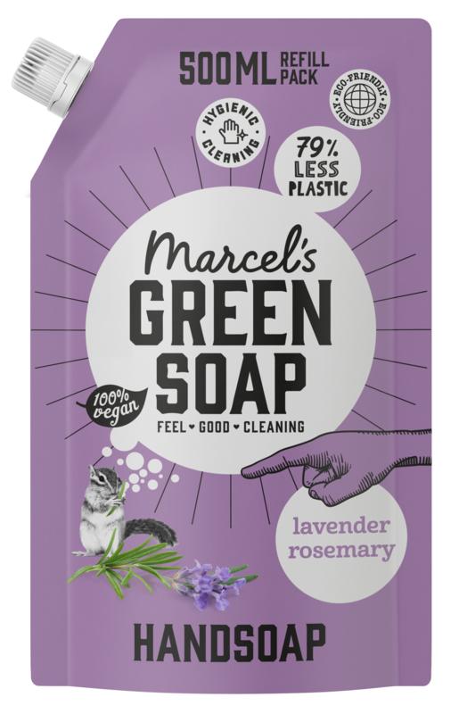 Marcel's Gr Soap Handzeep Lavendel & Rozemarijn Navul