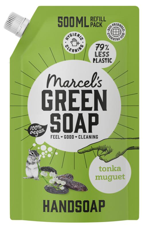 Marcel's Gr Soap Handzeep Tonka & Muguet Navul