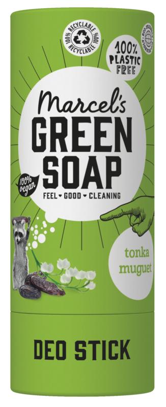 Marcel's Green Soap Deodorant Stick Tonka & Muguet