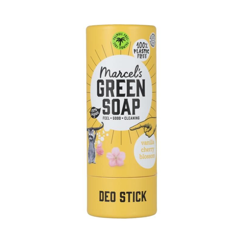 Marcel's Green Soap Deodorant Stick Vanilla & Cherry Blossom
