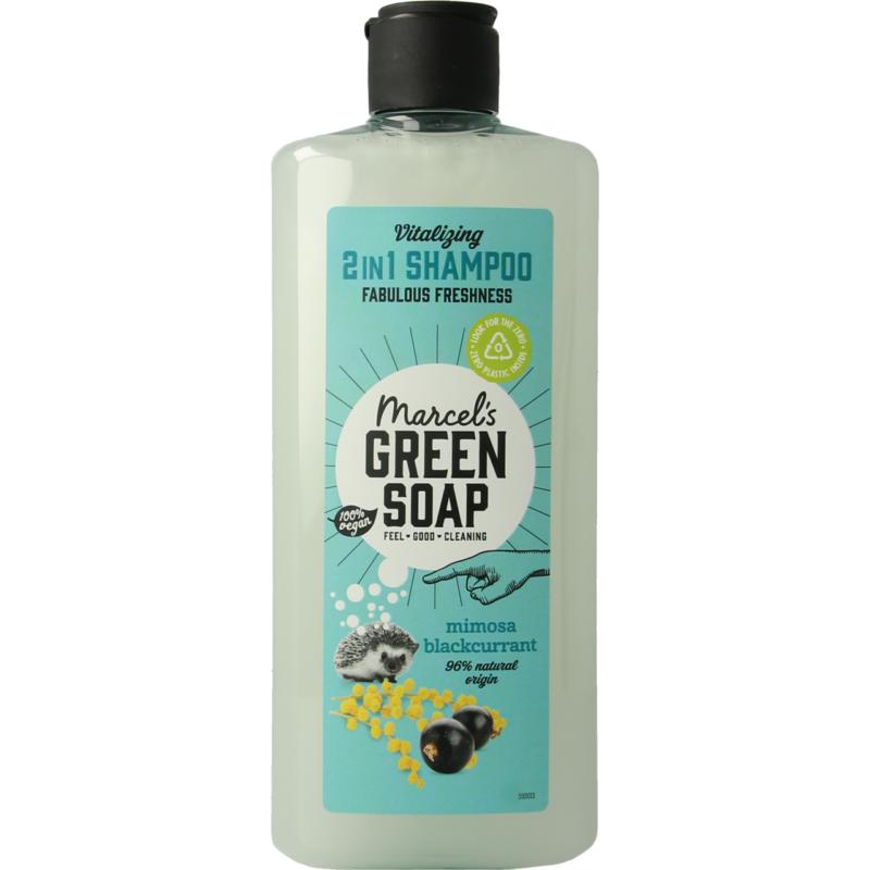 Marcel's Gr Soap Shampoo & Conditioner 2In1 Mimosa Zwarte Bes