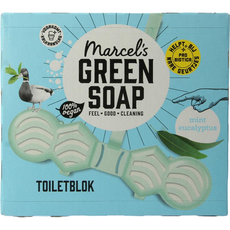 Marcel's Gr Soap Toiletblok Munt & Eucalyptus