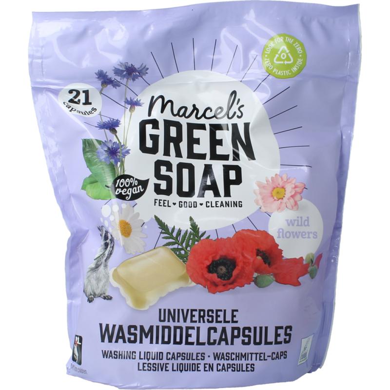 Marcel's Gr Soap Wascapsules Wilde Bloemen