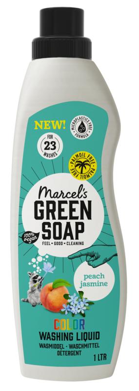 Marcel's Gr Soap Wasmiddel Kleur Perzik & Jasmijn