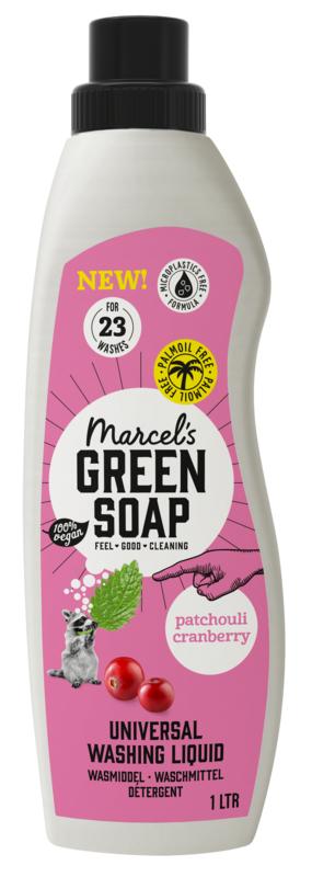 Marcel's Gr Soap Wasmiddel Universeel Patchouli & Cranberry