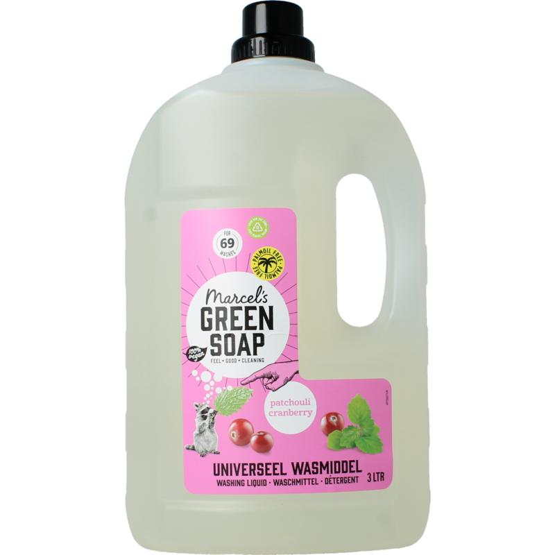 Marcel's Gr Soap Wasmiddel Universeel Patchouli & Cranberry