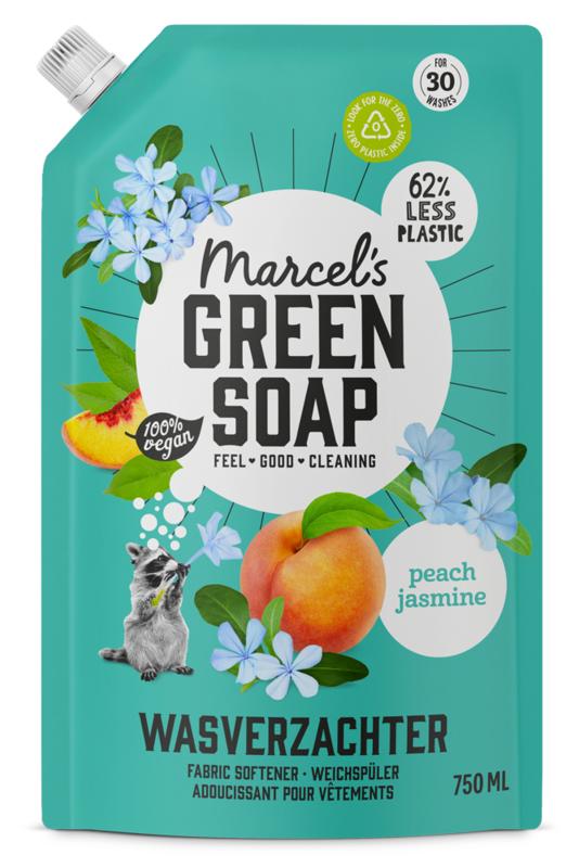 Marcel's Gr Soap Wasverzachter Perzik & Jasmijn Navulling