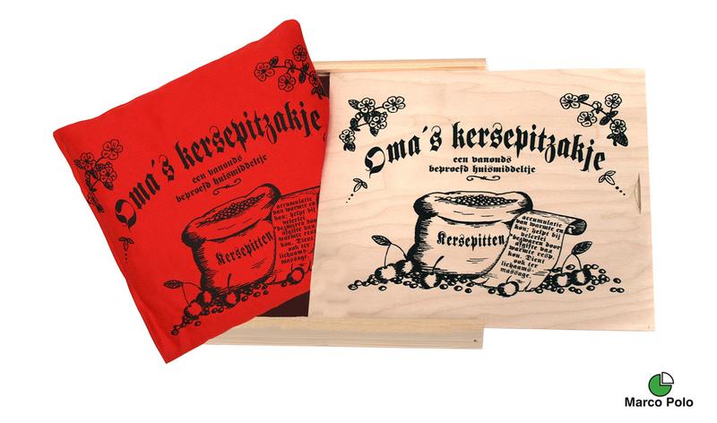 Marco Polo Kersenpitkussen Oma's In Kist