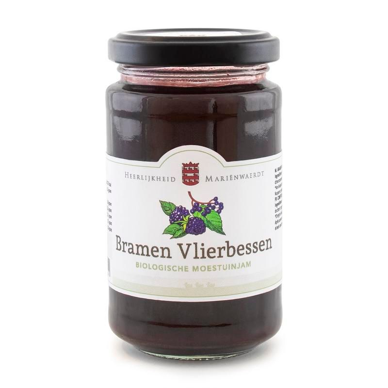 Marienwaerdt Moestuinjam Bramen En Vlierbessen Bio