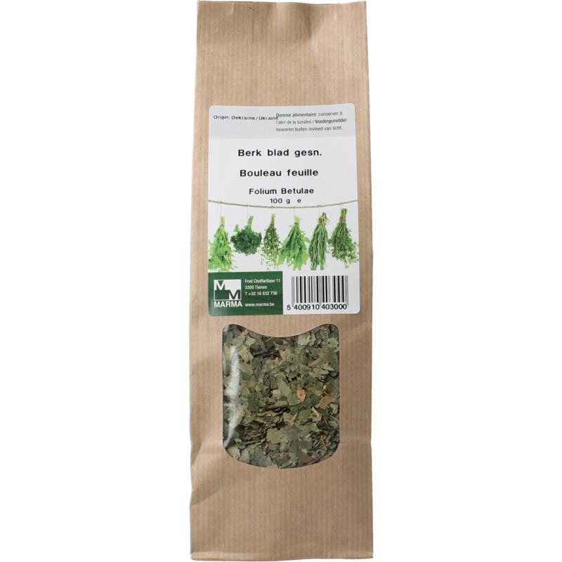 Marma Berkenblad Gesneden