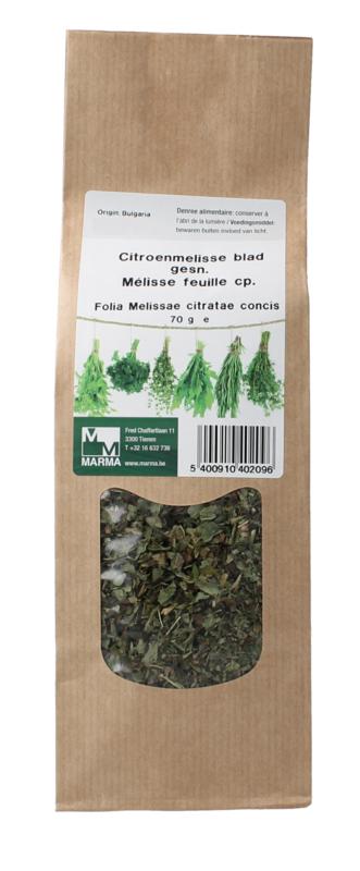 Marma Citroenmelisse Blad Gesneden