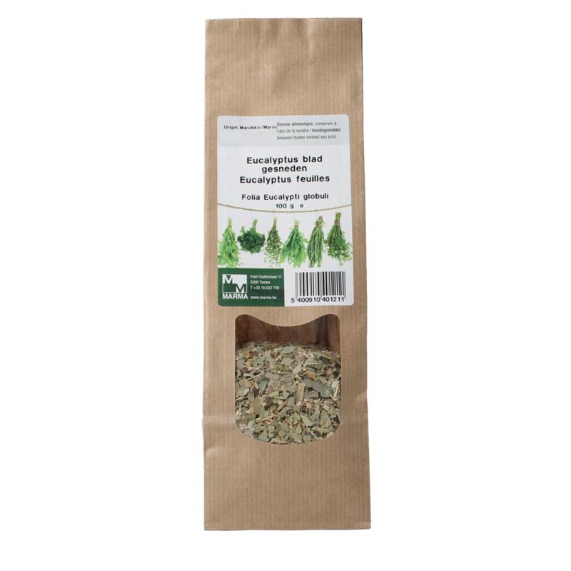 Marma Eucalyptus Blad Gesneden