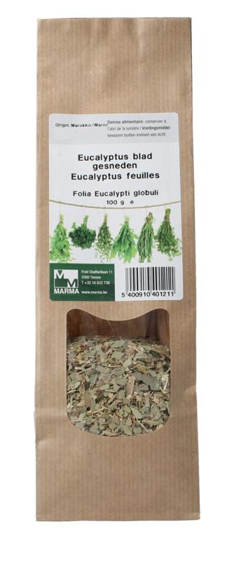 Marma Eucalyptus Blad Gesneden