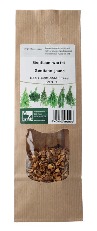 Marma Gentiaan Wortel