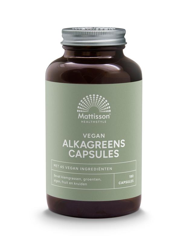 Mattisson Absolute Alkagreens Capsules 540Mg